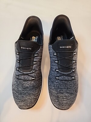 Sketchers slip-in‎ Gray and Black Athletic Sneakers. Size 11. Fc5 Skechers Slip-ins: Glide-Step Plus - Vista-Lane main image 4
