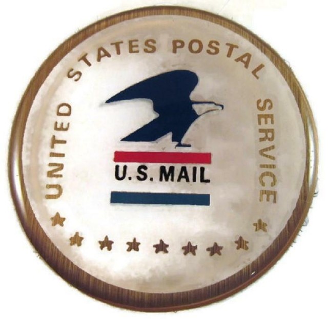 Usps Us Postal Service 2 Epoxy Logo 2 Part Hook And Loop On Hat