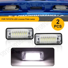 White LED License Plate Light Lamp For 2008-2021 Subaru Impreza WRX STI BRZ FR-S