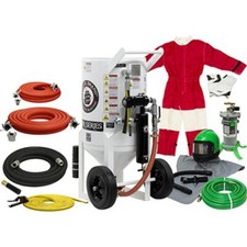 Schmidt Axxiom Style 6.5 Cuft Portable Contractor Ready To Use Sandblasting Kit