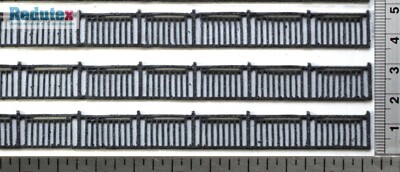 HO Scale Scenery - 087BA125 - 3D sheet - Railing