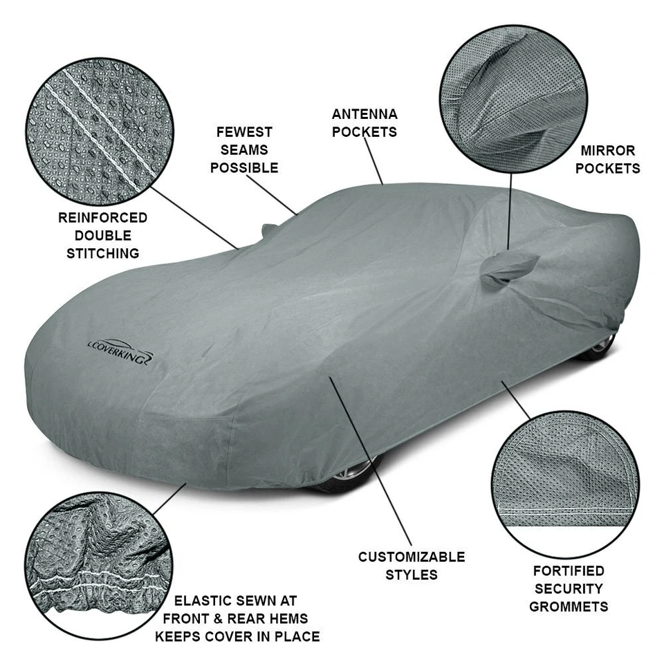 Cubierta de coche Coverking Mosom Plus para todo clima 2013 2014 Ford Mustang GT 5,0 cupé Foto 3 de 4