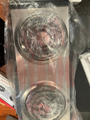 Mercury 201S Bruciatore elettrico doppio acciaio inox solo per uso interno - Foto 4 di 12