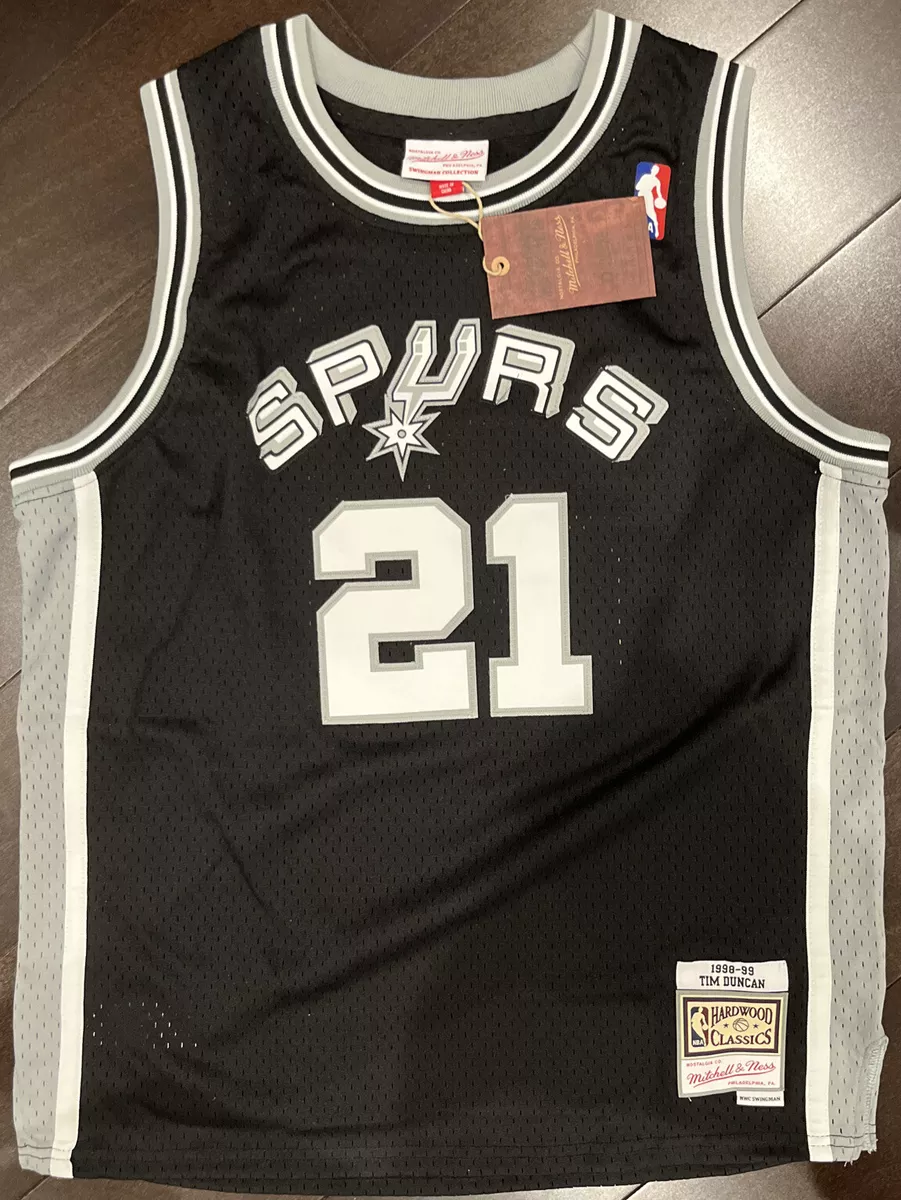 tim duncan signed jersey