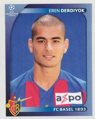 PANINI FOOTBALL 2008 CHAMPIONS LEAGUE FC BASEL 1893 EDEN DERDIYOK - Photo 1/2