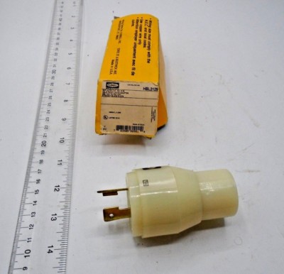 Hubbell Twist Lock Adapter HBL2129 NEMA L 5-20R 20A 125V NIB **45 