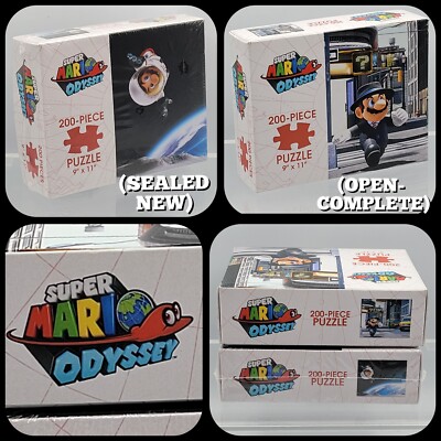 Super Mario Odyssey 200 Piece Jigsaw Puzzles Metro Kingdom