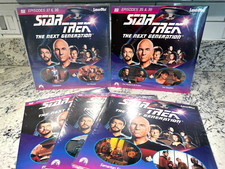 STAR TREK The Next Generation Vintage 1994 Laserdiscs Lot of 5, 10 Episodes NOS