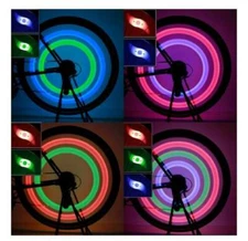 5" LED SPOKE 3 MODE REFLECTORS SAFETY LIGHTS FOR Cycling Bikes Bicycle Wheel