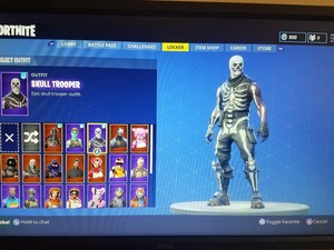 Xbox Pc Ps4 Fortnite Cuenta Craneo Trooper Ghoul Trooper - xbox pc ps4 fortnite cuenta craneo trooper ghoul