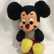 Vintage 12" Mickey Mouse Plush California Stuffed Toys Walt Disney Characters
