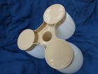 Vintage Tupperware Condiment Caddy #757, 3 Bowls #758,  + 3 NEW seals *EX COND* — photo 4