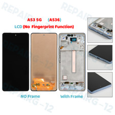 LCD Display Touch Screen Replacement  Frame For Samsung Galaxy A53 5G SM-A536U B