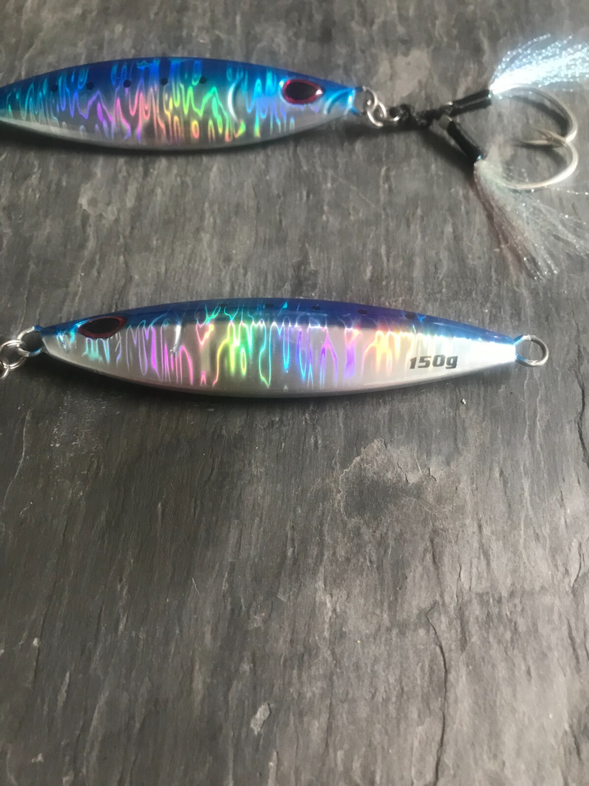 Slow Jig, Metal Jigging Lure Perfect for Bass Pollock Ling Cod 150g SPJ