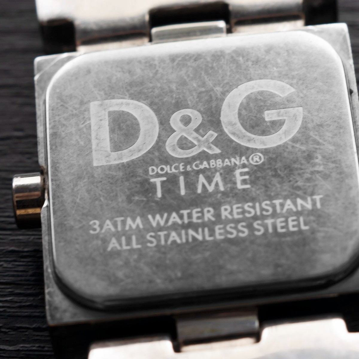 D&G TIME WATCH Night＆Day D&G Dolce & Gabbana NIGHT & DAY Watch – Used, Stainless