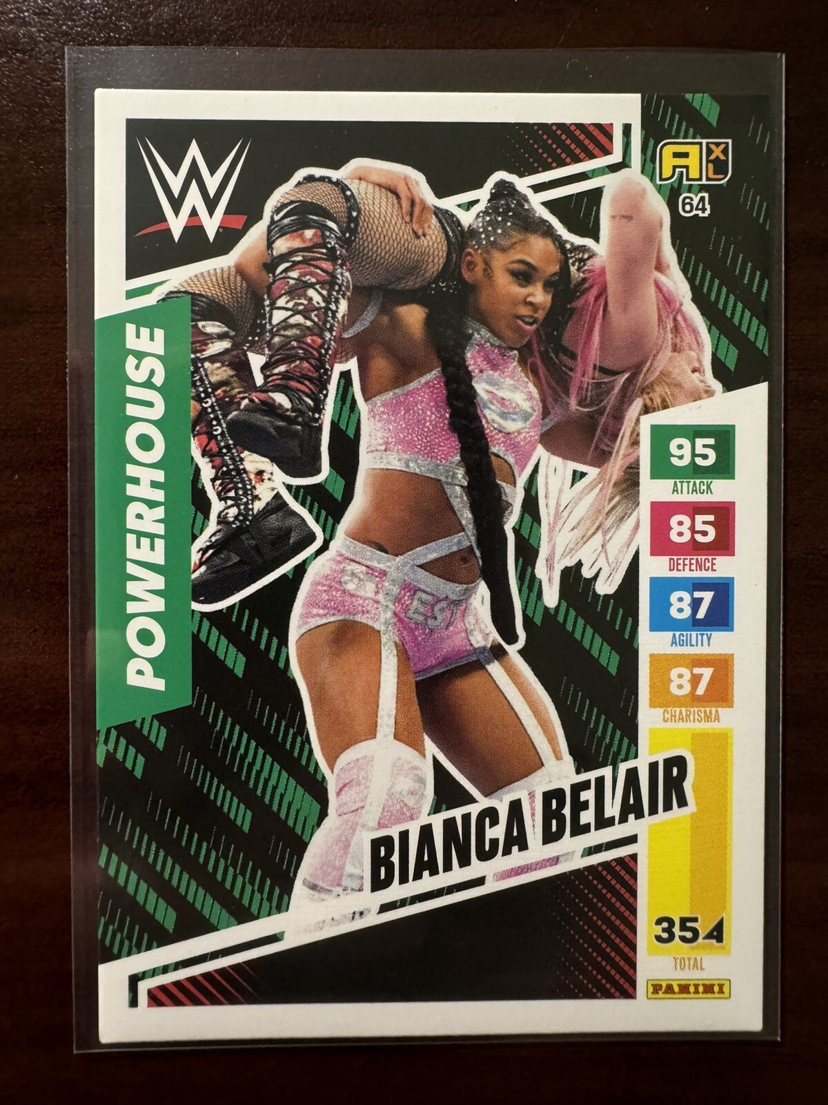 2024 Panini Adrenalyn WWE 64 Bianca Belair DEW Studio Blogs