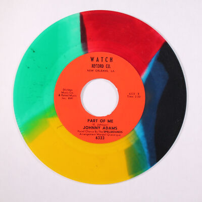 JOHNNY ADAMS: part of me / some day WATCH 7