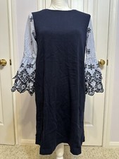 Women/teen girl dress, Loft Dress With Embroidery, Size S-M, New Without Tag