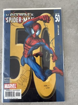 ULTIMATE SPIDER-MAN #50 - SIGNED BRIAN MICHAEL BENDIS NO.388/499