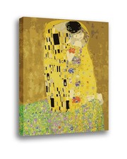 Premium Quality Paint By Numbers Kit: The Kiss. KitArtUS