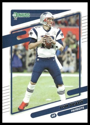 Tom Brady 2021 Donruss #2 New England Patriots