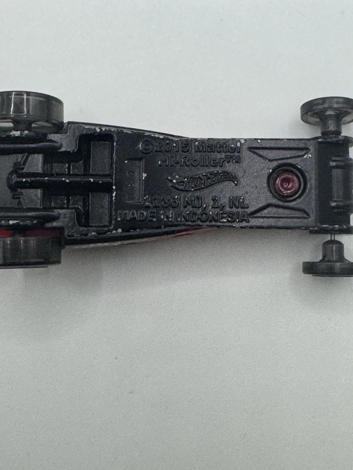 Hot Wheels 2021 Hi Roller ears Toy Car 3” Red E2-610 SLB3 - Image 3 of 3