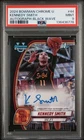 2024 Bowman Chrome University #44 Kennedy Smith Autograph-Black Wave PSA 9