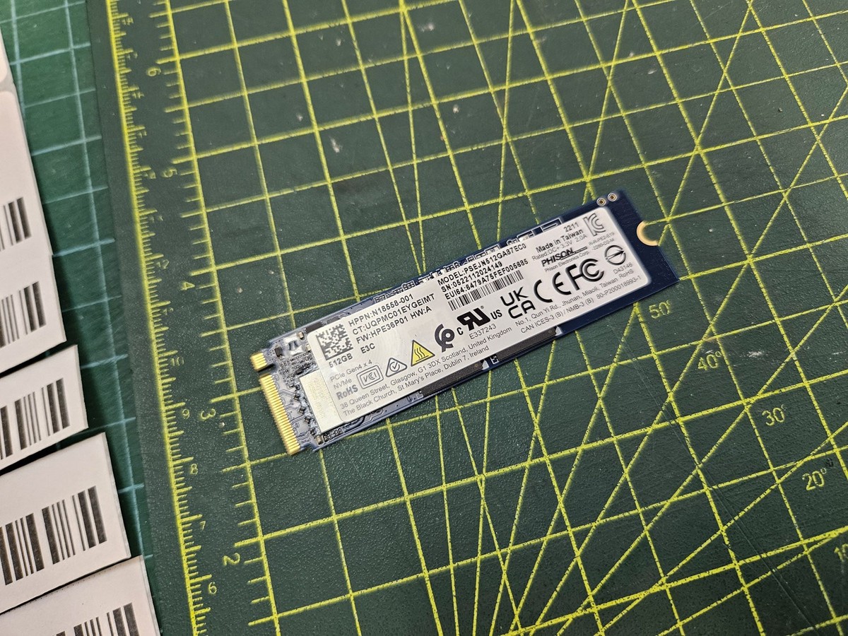 Phison 512GB SSD M.2 2280 PCIe NVMe Gen 4x4 PSEJN512GA87EC0 N18558