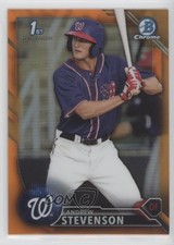 2016 Bowman Chrome Prospects Orange Refractor 16/25 Andrew Stevenson #BCP180 7rd