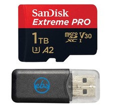 SanDisk 1TB MicroSD Card Extreme Pro Compatible with Insta 360 X5, X4 and Ace...