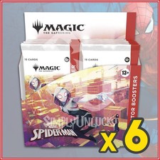 MAGIC THE GATHERING MARVEL'S SPIDER-MAN Collector Booster Case Factory Sealed