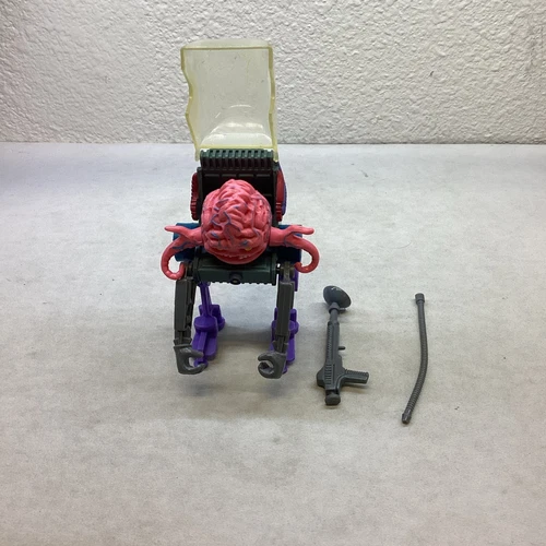TMNT KRANG BRAIN 1989 vintage action figure with accessories ng6201