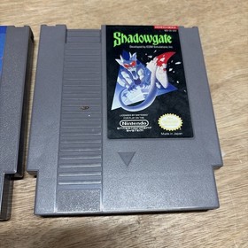 Shadowgate, Mission Impossibe & Solar Jetman 3 Game Bundle Nintendo NES NTSC USA