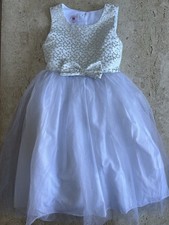 Marmellata White Party Dress Girl  s Size 8 Wedding, Flower Girl, Holiday, Dance