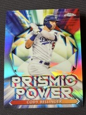 2021 Topps Chrome REFRACTOR PRISMIC POWER Cody Bellinger item 2