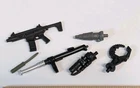 Gi Joe Classified Random Weapon Accessory Lot Cobra BAT Rifle Dr Mindbender Gun