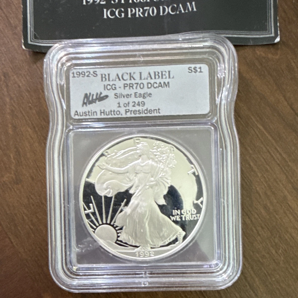 American Eagle ICG 1992 Silver Bullion Coins for sale | eBay