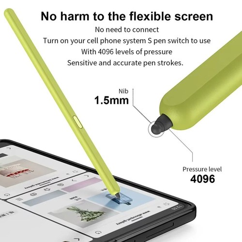 Fold Edition Stylus Pen Electromagnetic Pen for Samsung Galaxy Z Fold 3/4/5/6 - Photo 4 sur 15