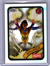 2025 Topps Chrome Marvel #8 Solarus Refractor 1st