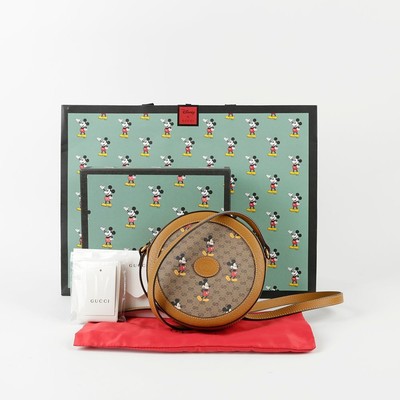 Gucci Disney GG Round Supreme Mickey Mouse Crossbody Bag 603938 48489091