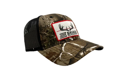 Realtree Savage Outdoors Hat - Camo/Black - product listing photo