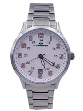 Orologio Lorenz Swiss Made 40mm Wr100m 0270W Acciaio Scontatissimo Nuovo