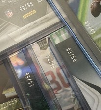 NFL football 80 card lot rookies numbered autos patch SP parallels base READ🏈💎