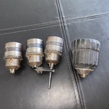 3- Jacobs 1/16-3/8  Chuck DC4G61 With Key USA Plus 1 Makita Chuck 1/16-3/8