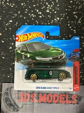 HONDA CIVIC TYPE R 2018 GREEN HOT WHEELS 2026 F 1:64 **KOMBIPORTO**