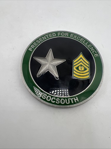 Special Operations Command South SOCSOUTH Challenge Coin READ!!! - Picture 8 of 10
