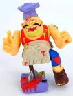 Vintage TMNT Pizza Face 1990 Action Figure Playmates Pizza face