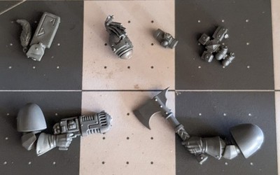 Hunter Pose #19 Accessory Bits - Warhammer 40k Kill Team Wolf Scouts Please Read