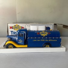 1993 Blue Sunoco Motor Fuel Truck Bank - JMT Replicas SUN001 - NIB