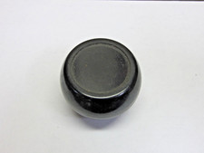 Vintage Autotruck Hotrod Rat Rod Black Gear Shift Knob 38-16 Brass Threads